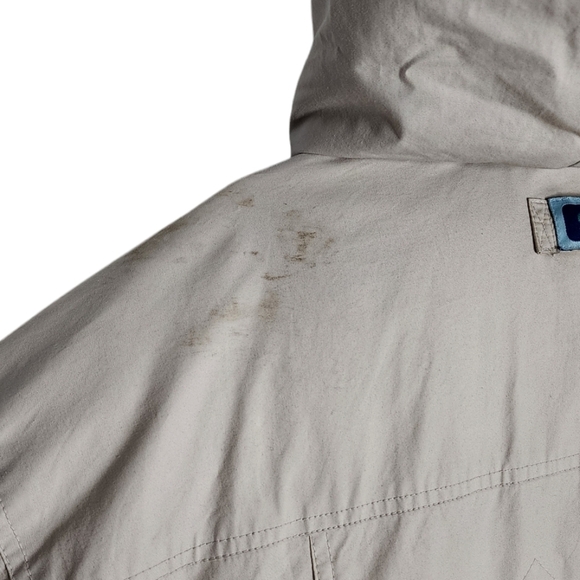 Vintage Strato Jac Puffer Down Feather Winter Warm Coat Snow Chore Travel Size L - Picture 11 of 11